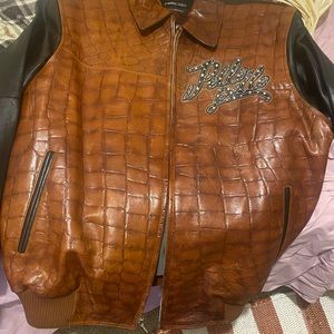 Mens larges brown Pelle Pelle lengendary leather